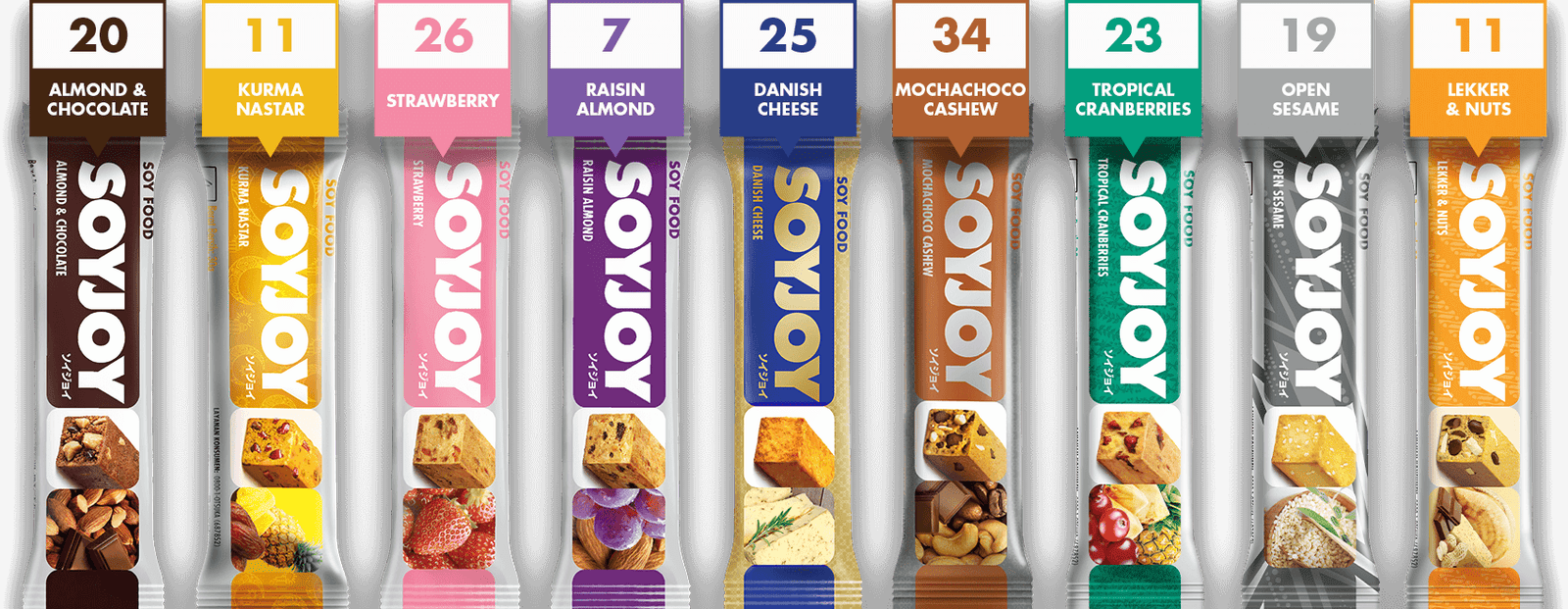 Varian produk SOYJOY