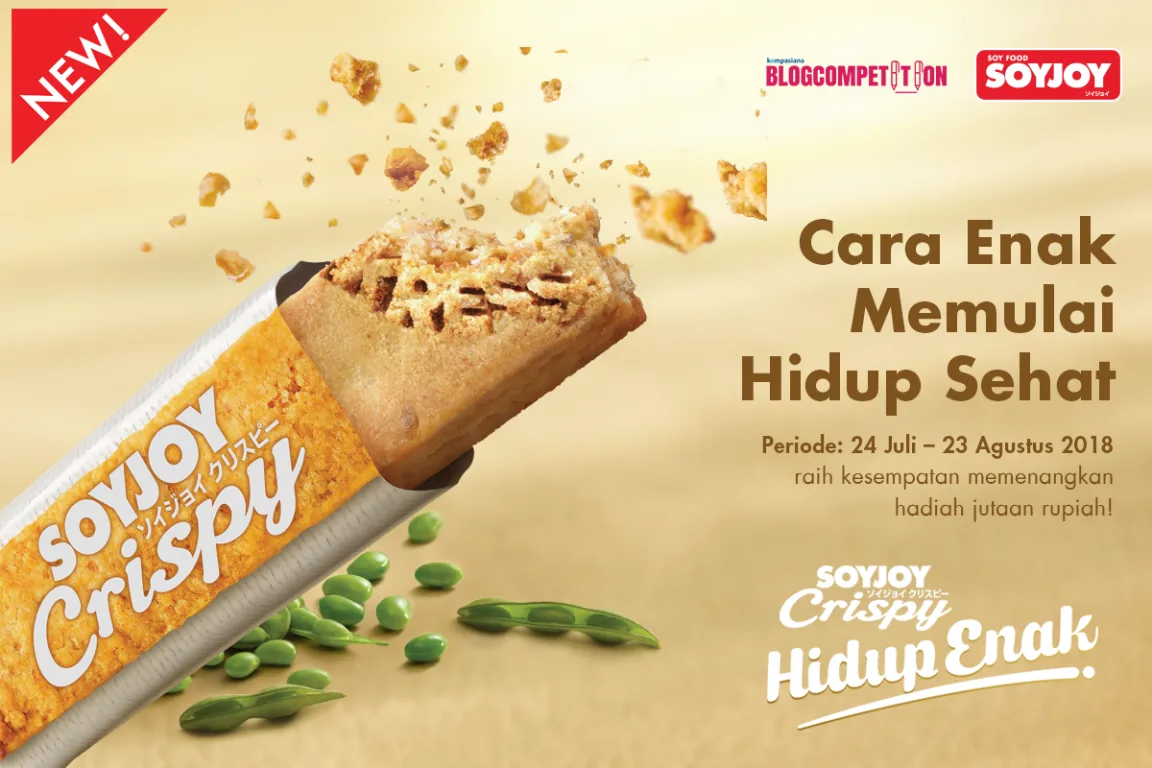 SOYJOY X Kompasiana Blog Competition : Cara Enak Memulai Hidup Sehat